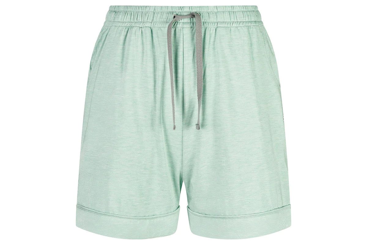 Women's Bamboo Jersey Shorts - Pantone Harbor Grey | Nest Designs