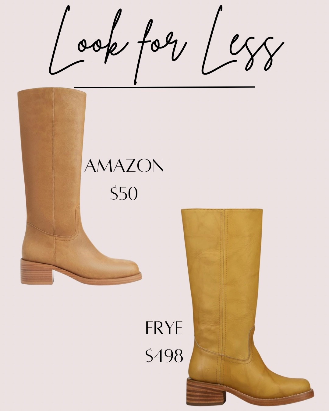 Frye boot look for less - Amazon finds 





Amazon deals 
Knee high boots 
Amazon fashion 
Trending fashion 
Brown boots 

#LTKootd #LTKSaleAlert #LTKSeasonal