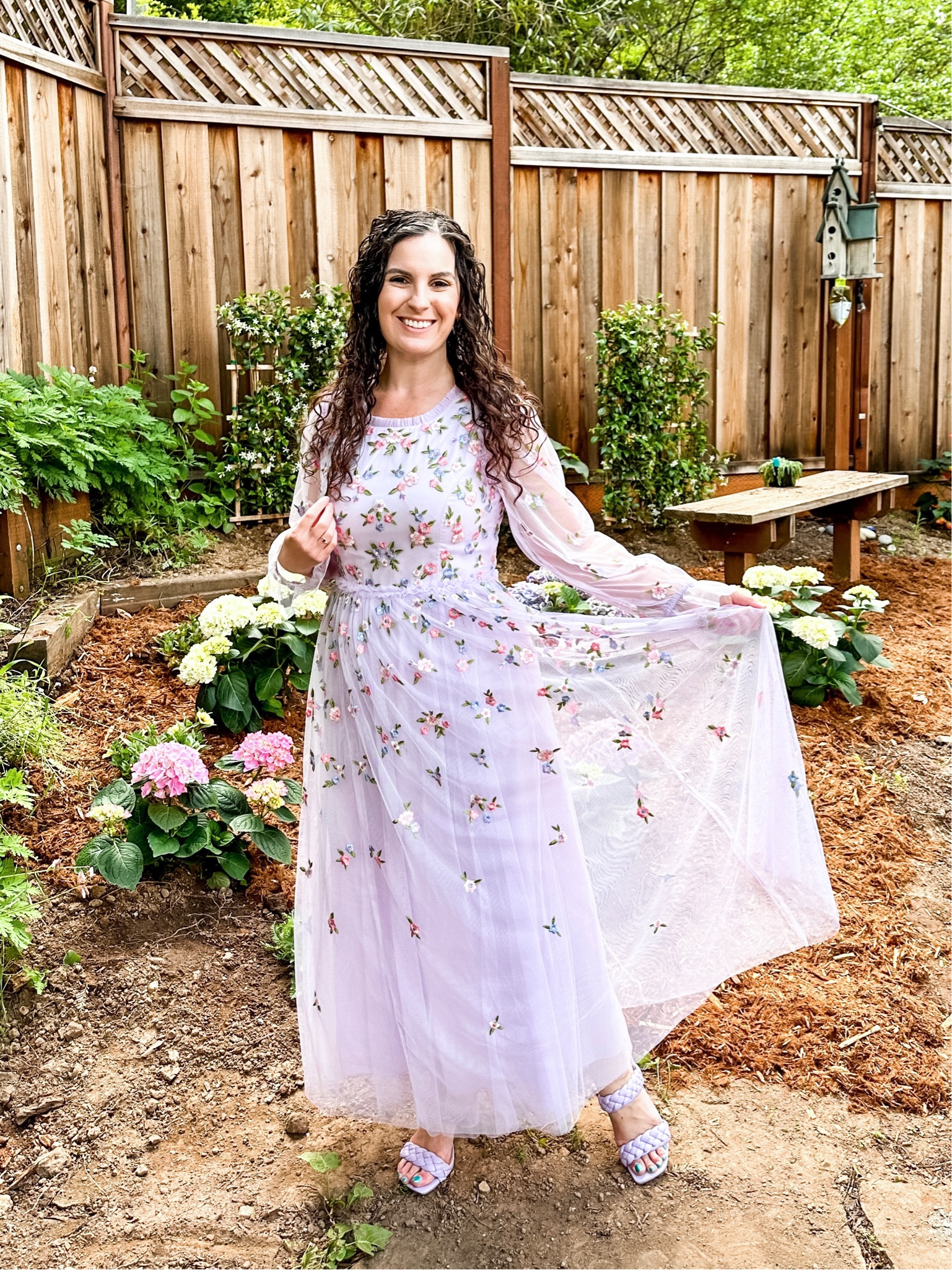 Purple floral long sleeve maxi dress from Ivy City Co.

#LTKshoecrush #LTKstyletip