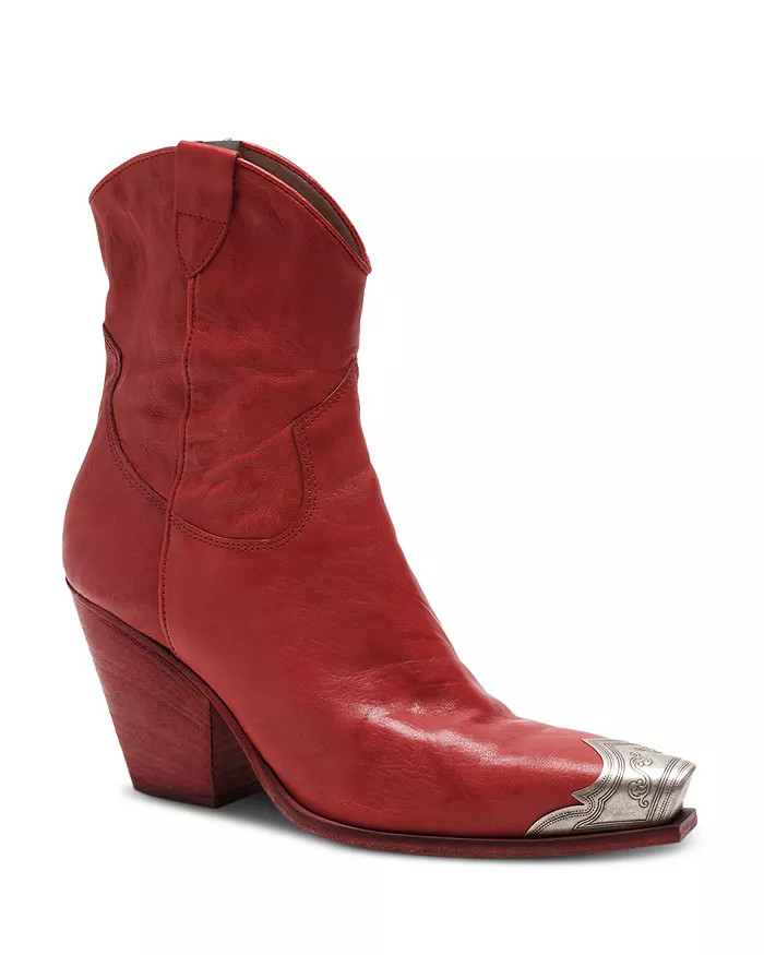 Women's Brayden Western Cap Toe Booties | Bloomingdale's (US)