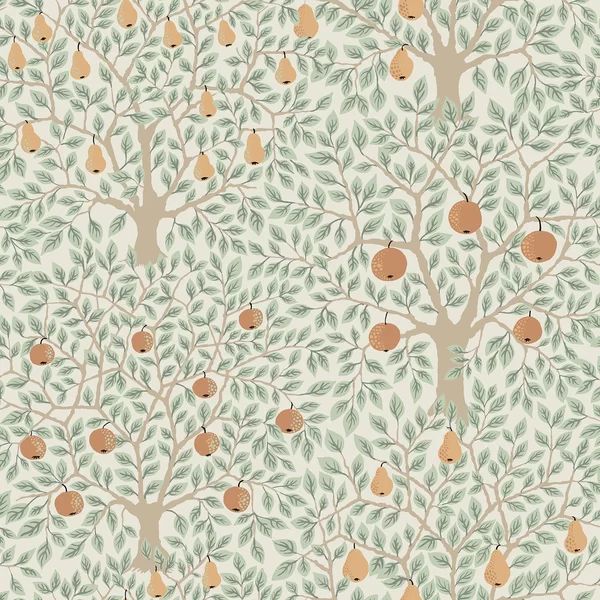 Levon Fruit Tree 33' L x 20.5" W Wallpaper Roll | Wayfair Professional