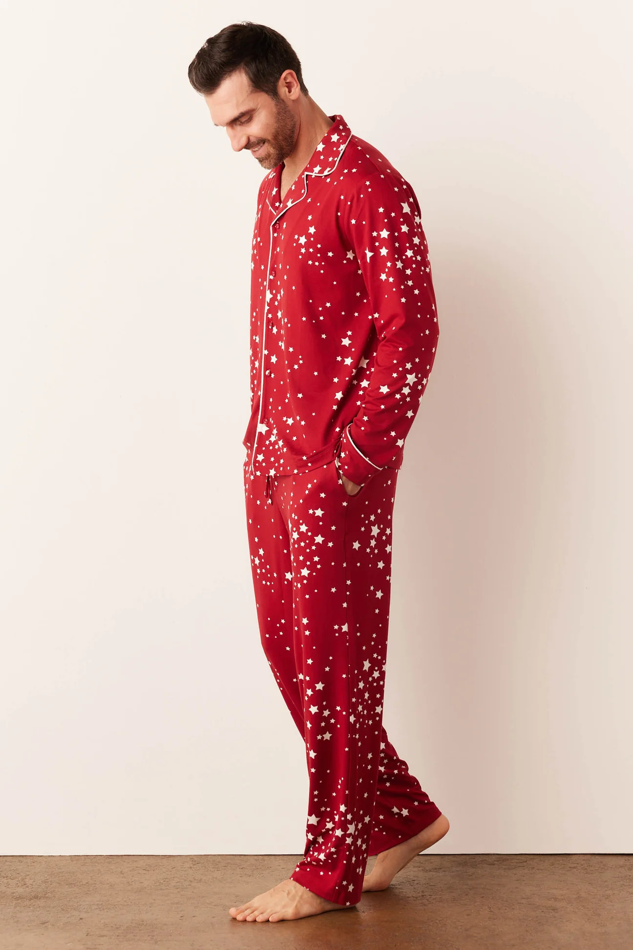 Noah PJ Set | Red Stars | MASONgrey