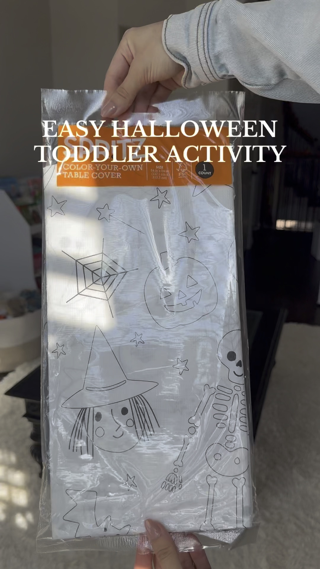 Easy toddler Halloween activity! 

#LTKHalloween #LTKSeasonal #LTKFamily