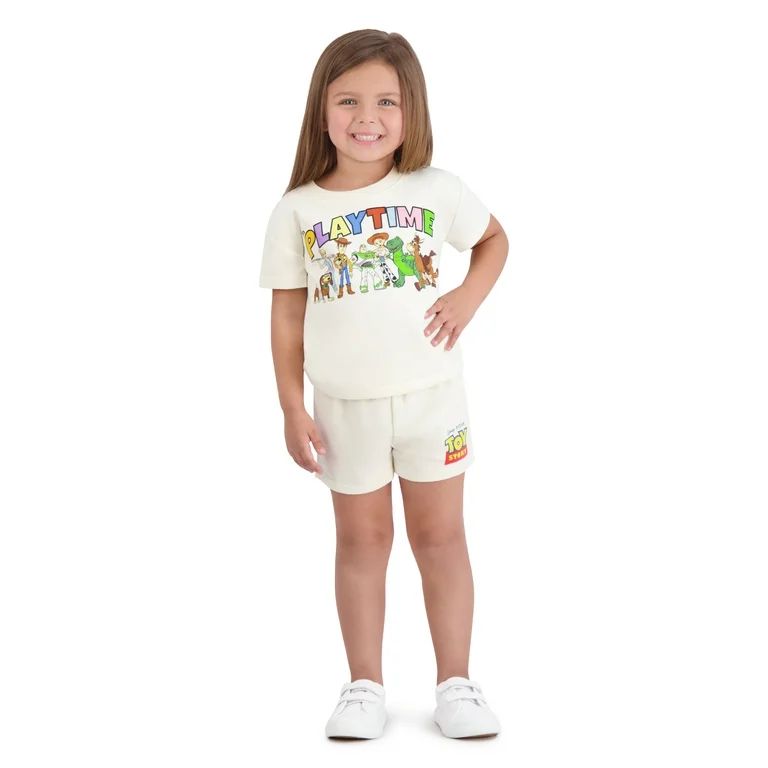 Toy Story Toddler Girls Short Set, Sizes 12 Months-5T | Walmart (US)