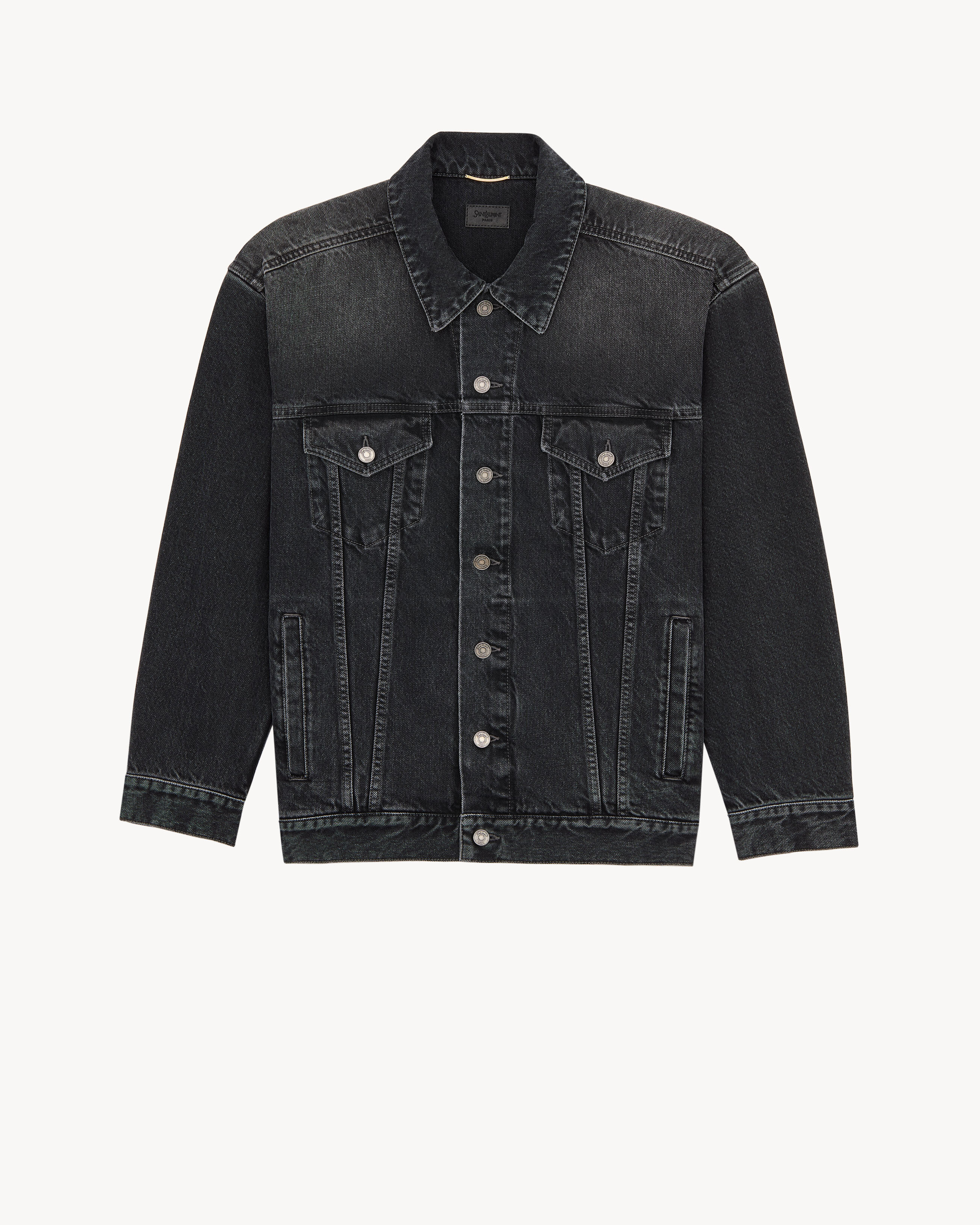 Veste oversize en denim | Saint Laurent Inc. (Global)