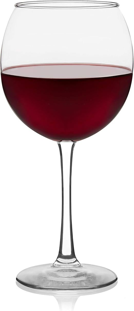 Libbey Vina Red Wine Glasses, Set of 6 | Amazon (US)