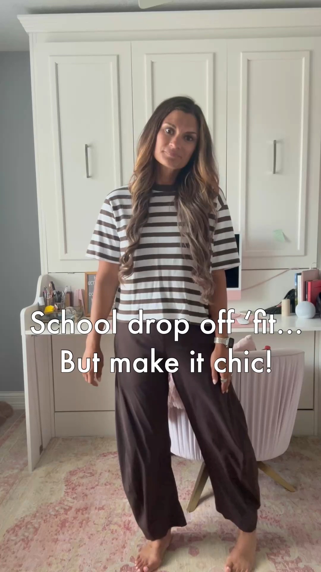 School drop off outfit