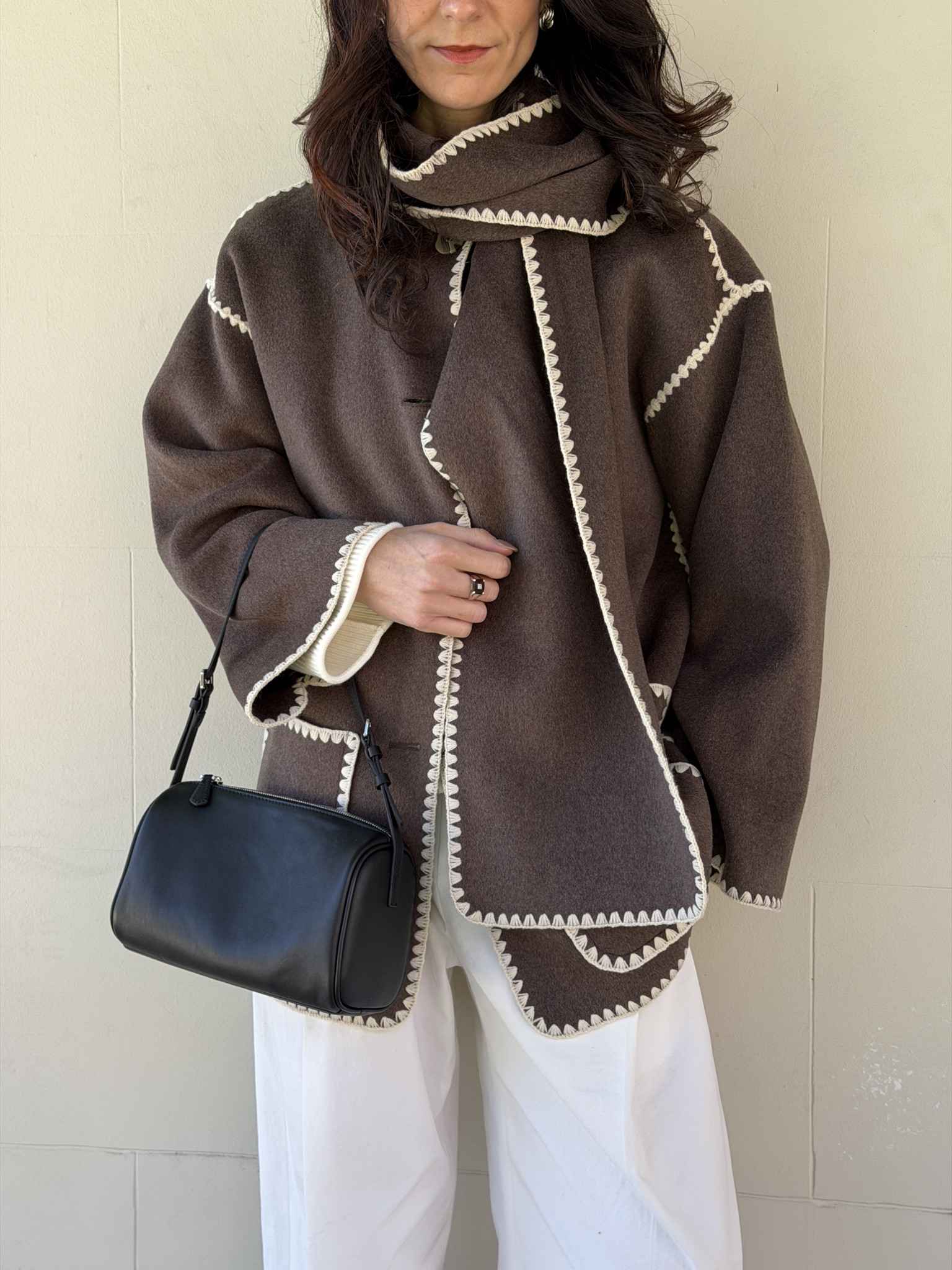 Quince just launched their pre Black Friday sales - 1 day only so had to share! It includes this merino wool scarf coat 