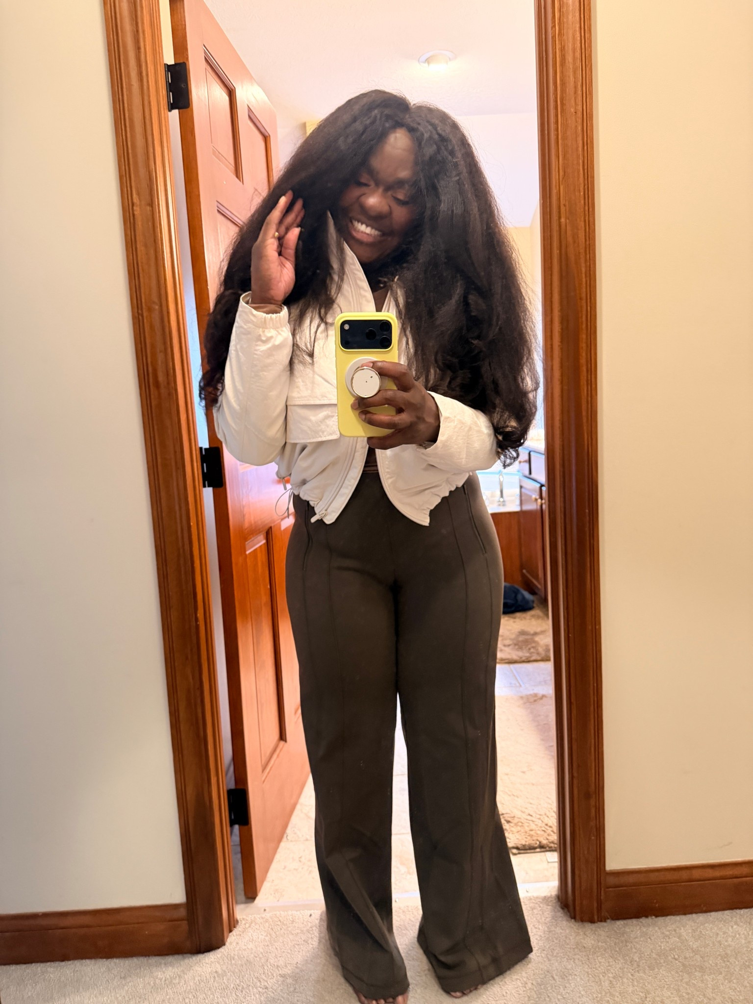 @lululemon Loved this little outfit🤎💚🤍

#LTKootd #LTKSaleAlert #LTKMidsize