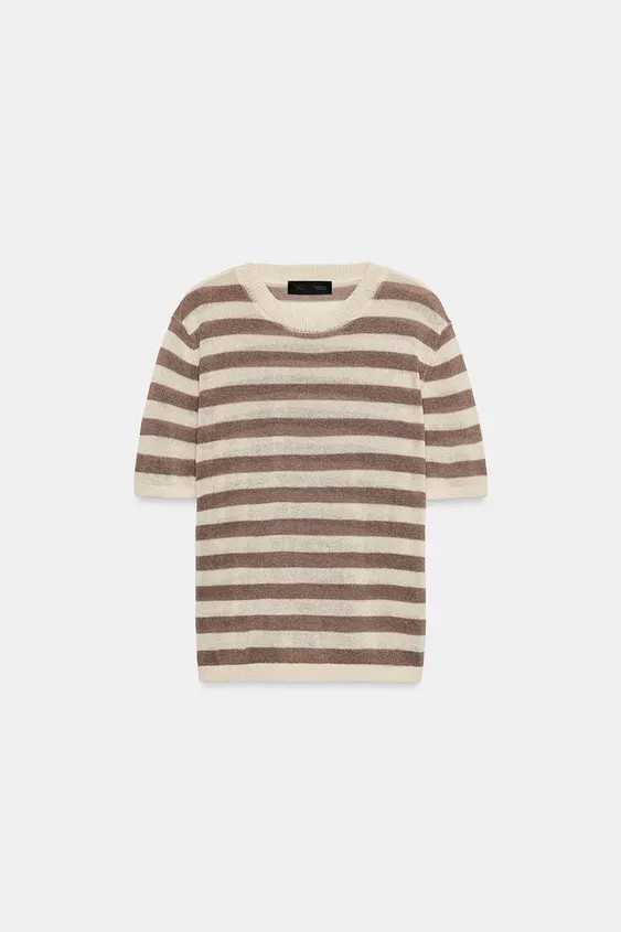 KURZARM-STRICKOBERTEIL | Zara US