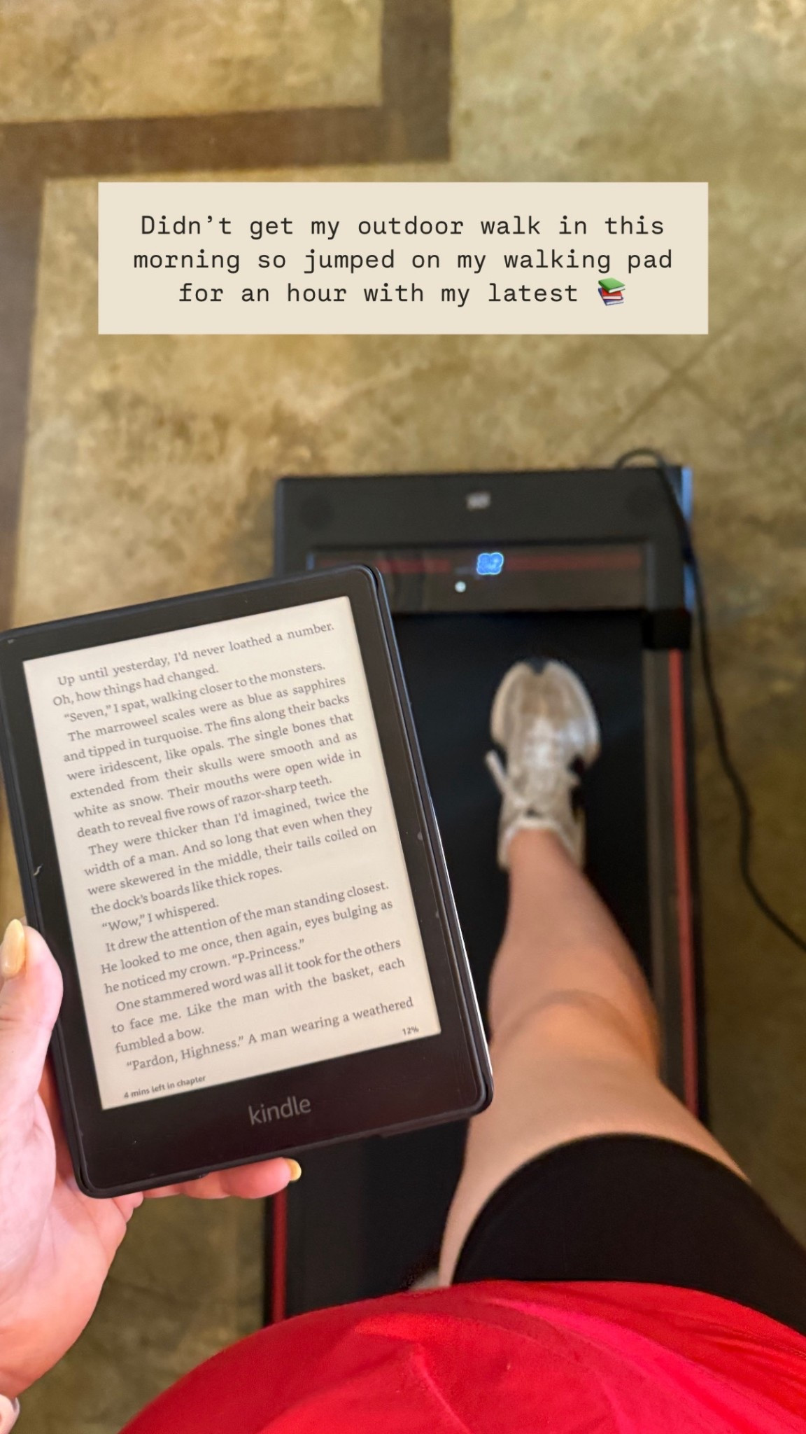 Making my daily step goal a priority even if I have to use my walking pad  

#LTKGiftGuide #LTKActive