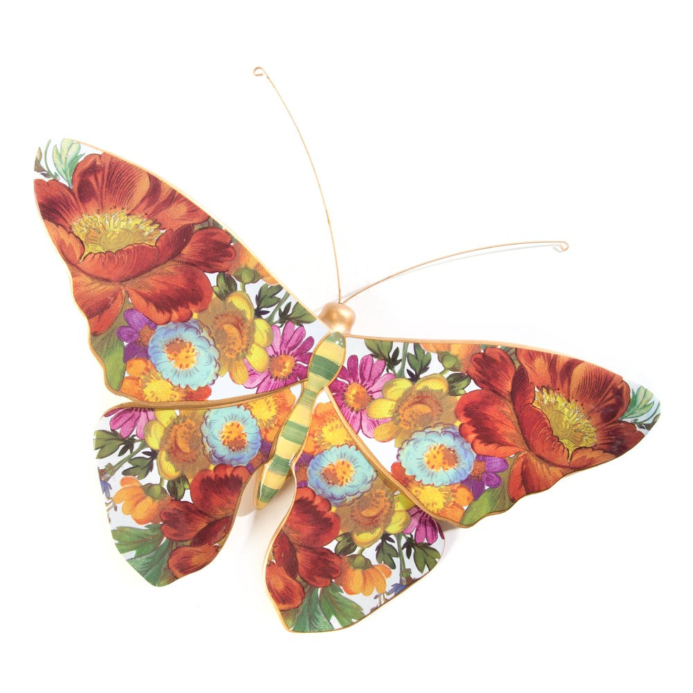 Flower Market Butterfly Wall Decor | MacKenzie-Childs