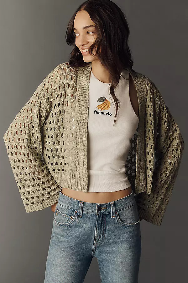 Crochet Cardigan | Anthropologie (US)