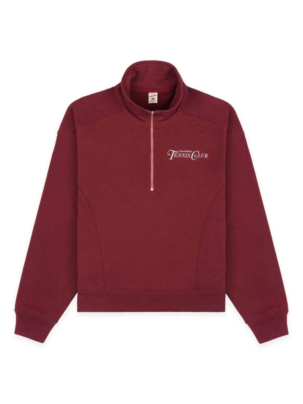 The DetailsSporty & RichRizzoli Tennis cotton sweatshirtMade in United StatesHighlightswine red c... | Farfetch Global