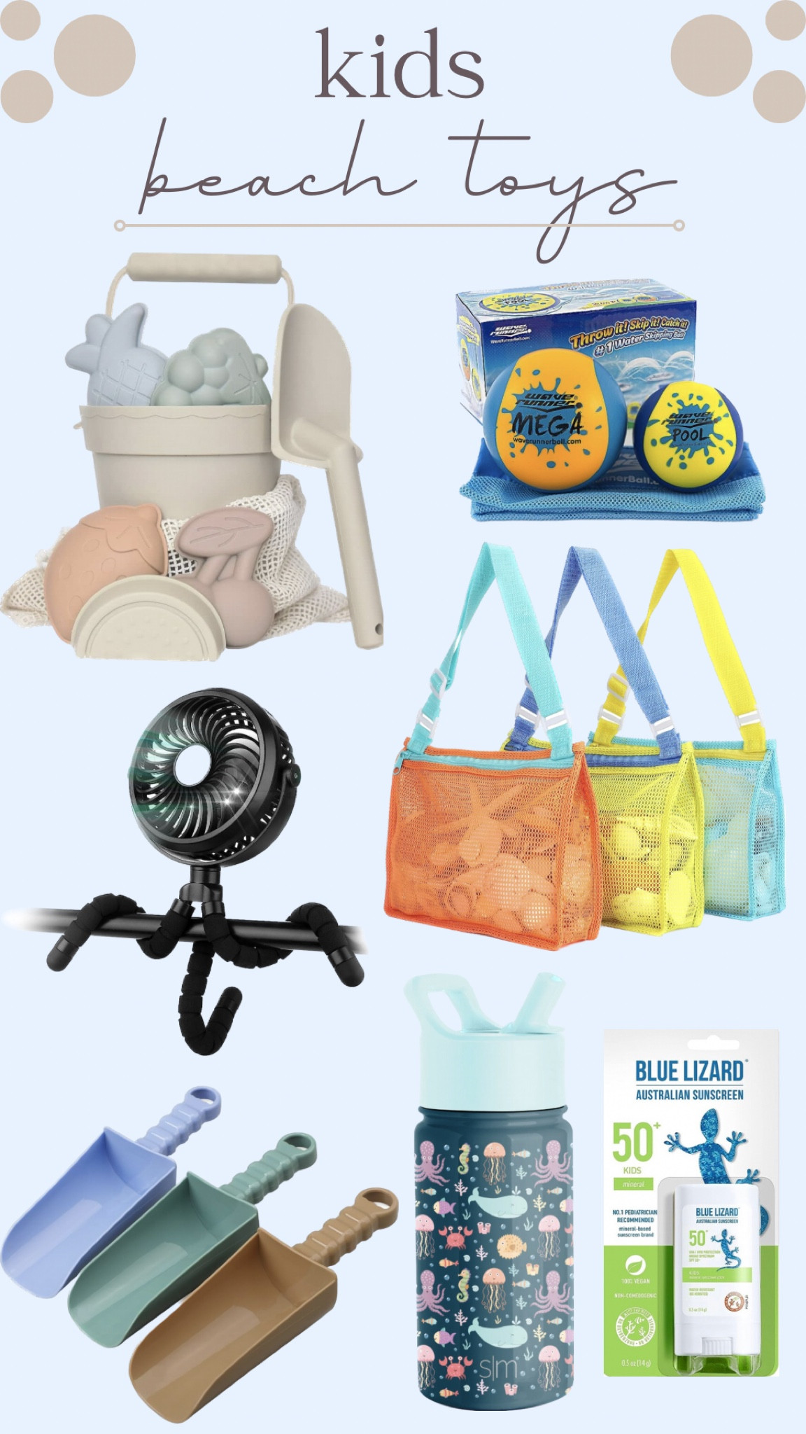 toddler & kids beach toys/essentials ☀️🌊 shell bags were a big hit this trip! 

#LTKfamily #LTKkids #LTKtravel