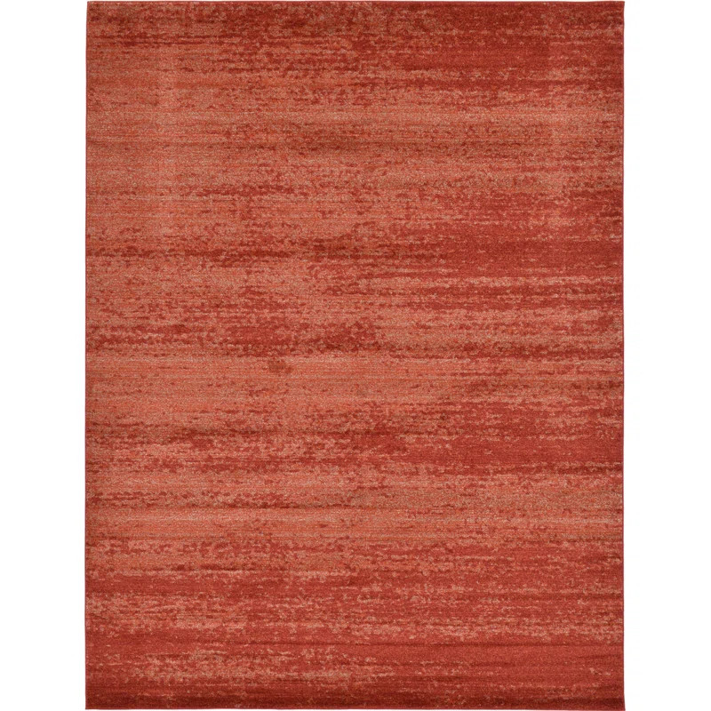 Franchester Power Loom Terracotta Rug | Wayfair Professional