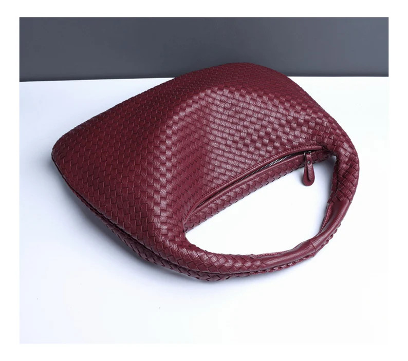 Sac pour boulettes en cuir, sac à bandoulière, sac végétalien, sac hobo pour femme, sac tiss... | Etsy (FR)