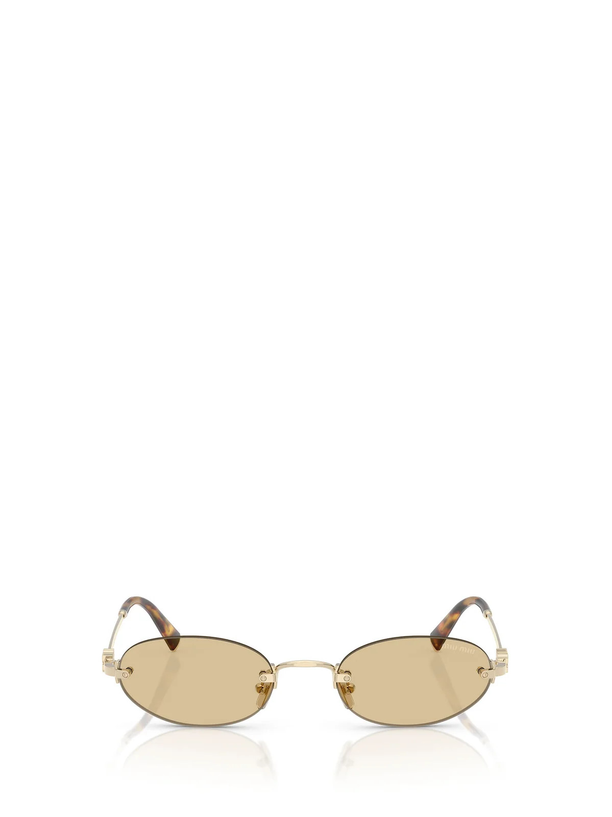 Miu Miu Eyewear Oval Frame Sunglasses | Cettire Global