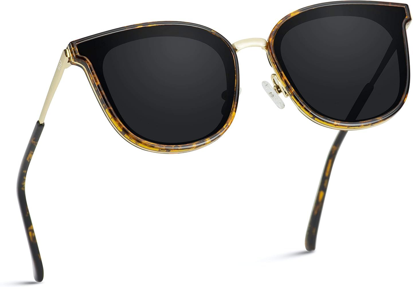 WearMe Pro - Women Flat Lens Square Fashion Modern Sunglasses | Amazon (US)