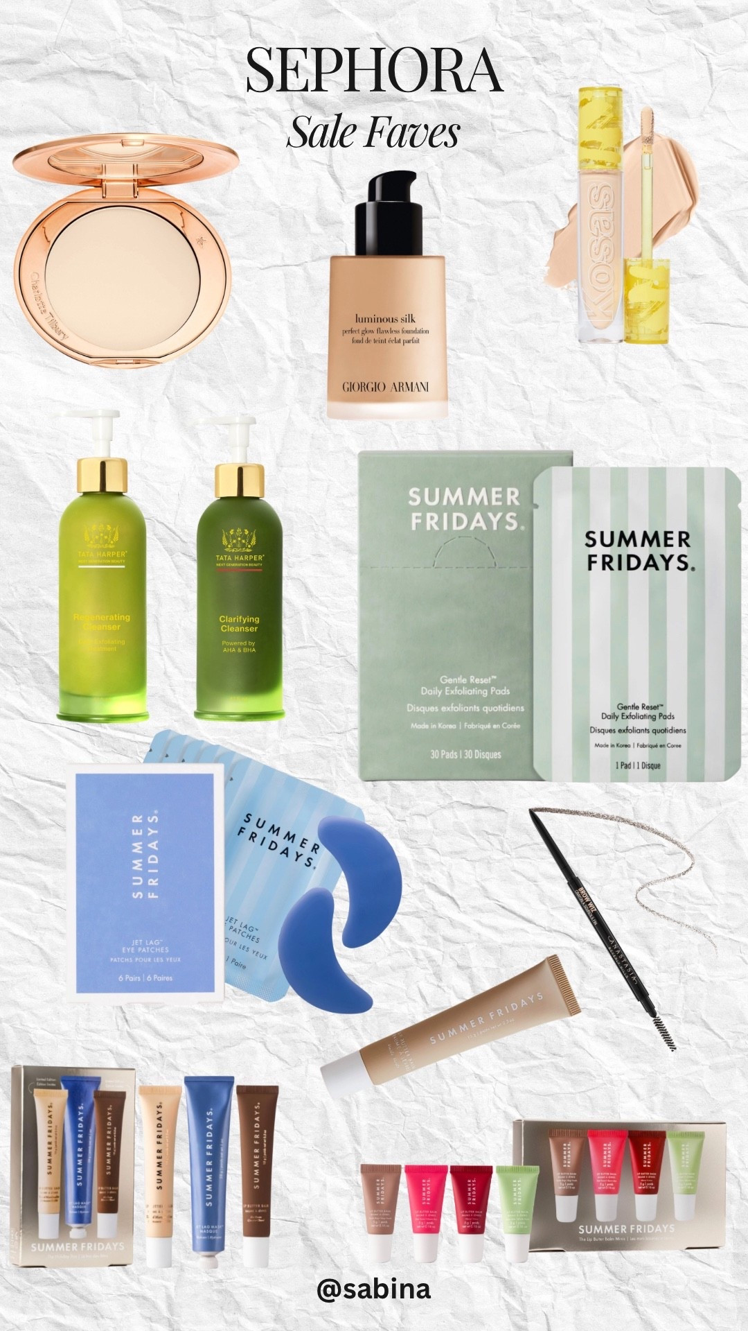 It’s the last day of Sephoras sale and these are some of my absolute favorites that I’m restocking on!

#LTKHoliday #LTKGiftGuide #LTKCyberWeek