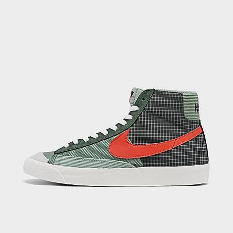 Blazer Mid '77 Patch Casual Shoes in Green/Dutch Green Size 14.0 Lace by Nike | JD Sports (US)