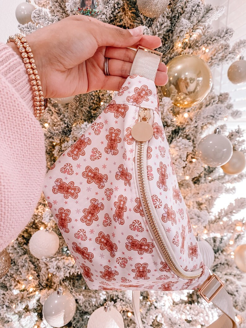 Magical Gingy Fanny Pack Gingerbread Mouse Belt Bag - Etsy | Etsy (US)