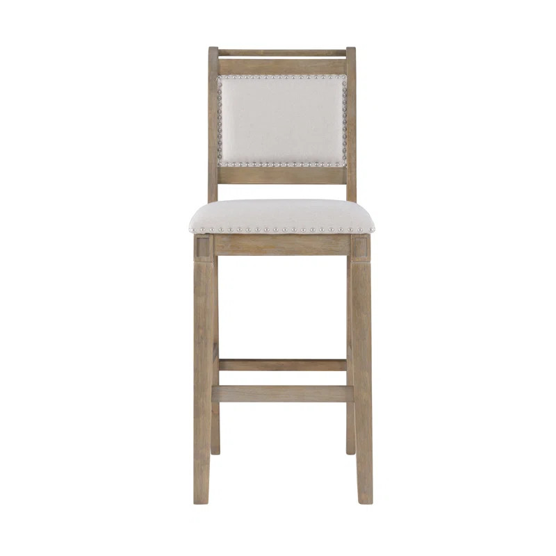 Juliette Solid Wood Upholstered Bar & Counter Stool | Wayfair North America