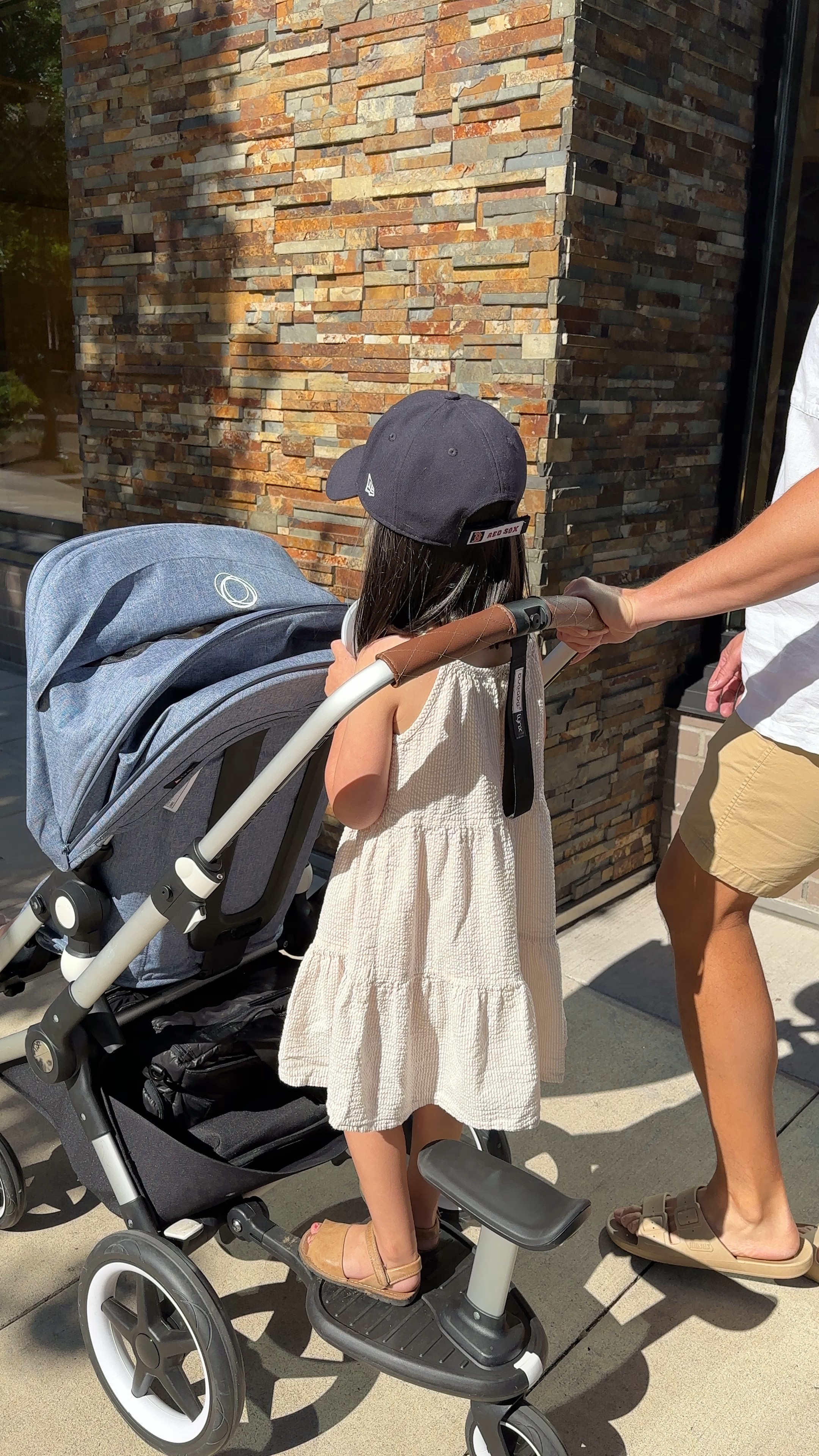 Bugaboo Lynx stroller with kick baord attachment. 

#LTKkids #LTKbaby #LTKfamily