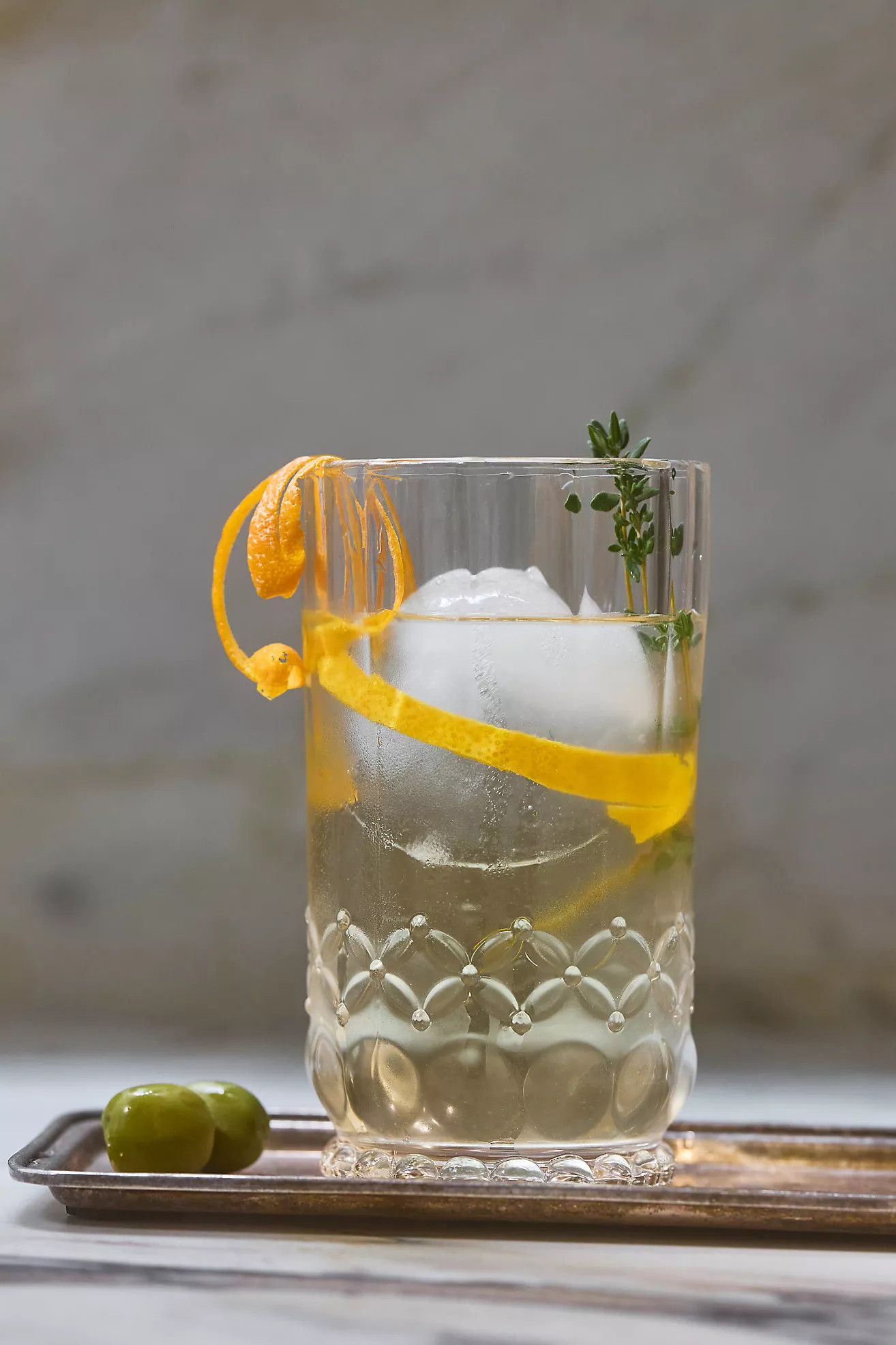 Savannah Glass Tumblers, Set of 4 | Anthropologie (US)
