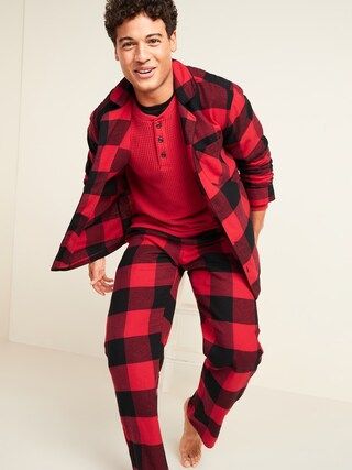 Plaid Flannel Pajama Set for Men | Old Navy (US)