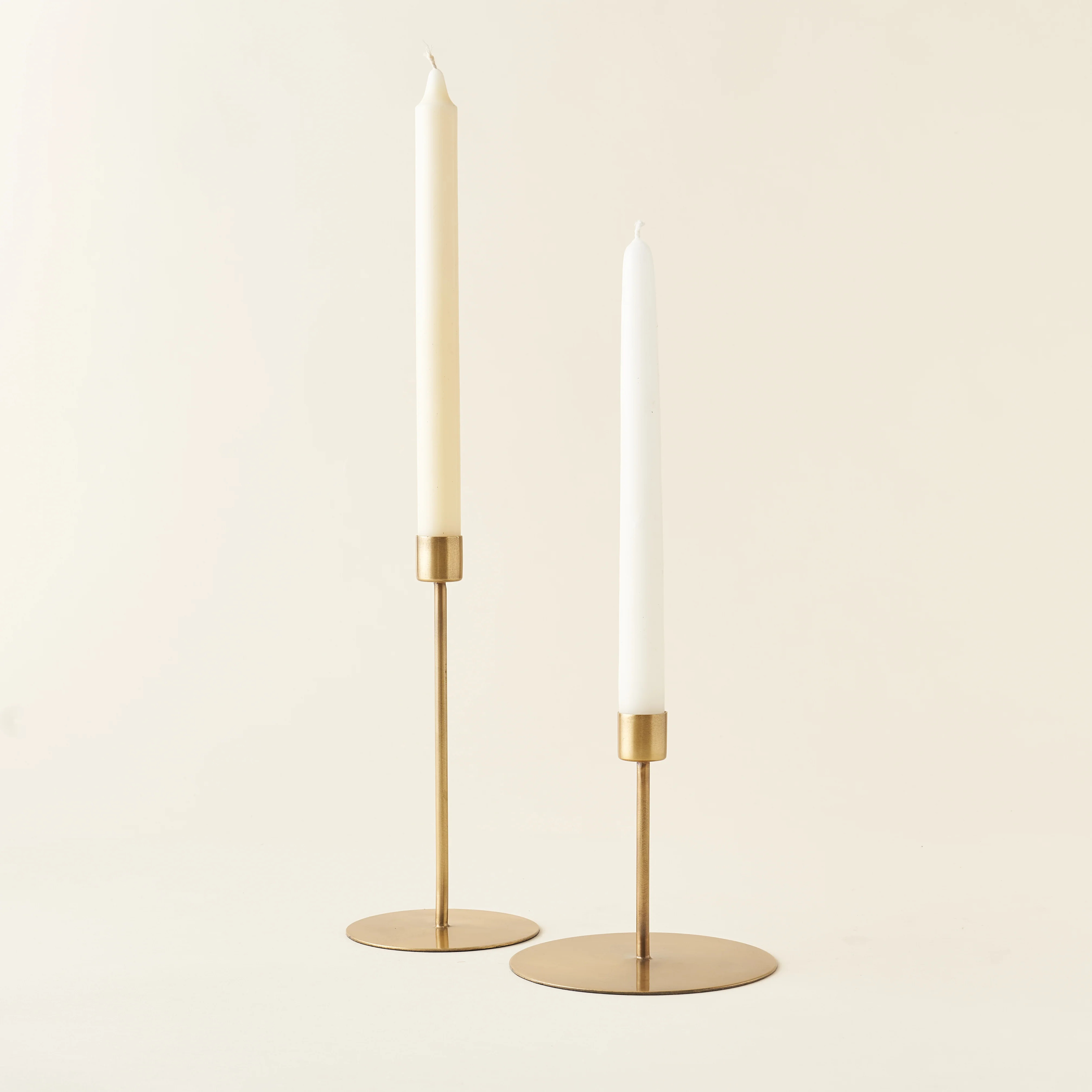 Antique Brass Candlestick | Kate Marker Home
