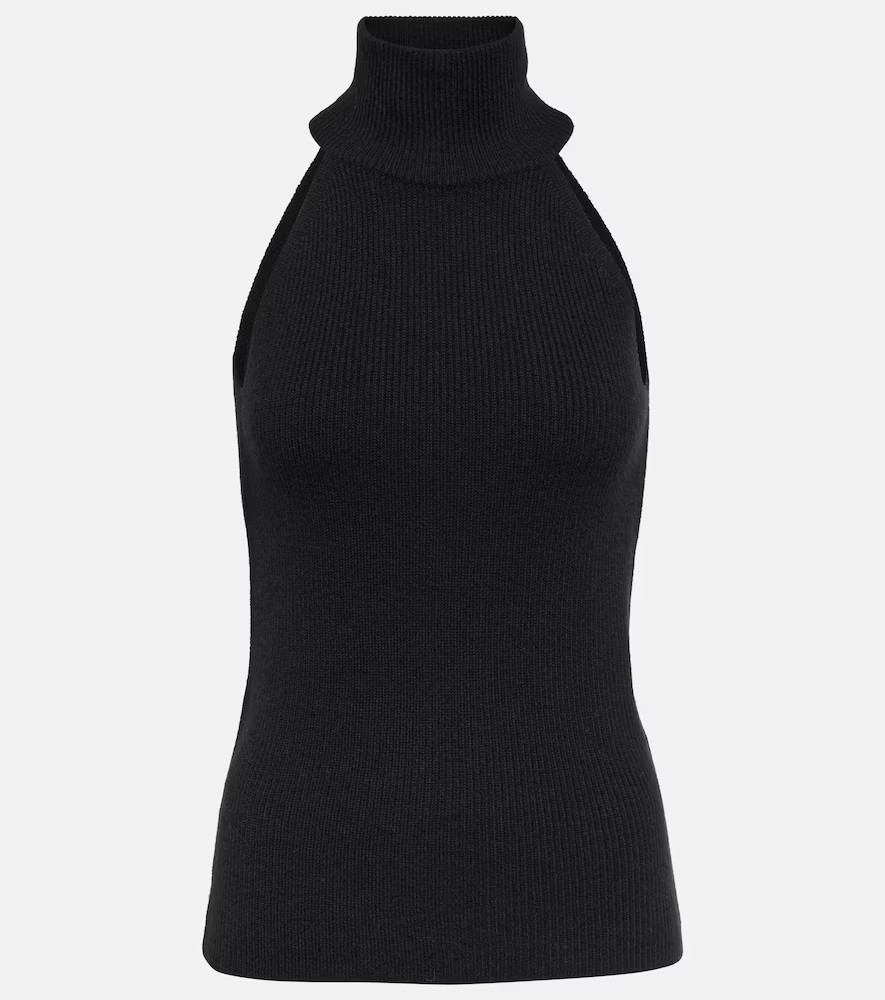 Lisa Yang Freya turtleneck cashmere tank top | Mytheresa (UK)
