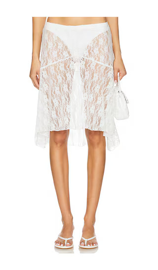 Baylin Skirt in White | Revolve Clothing (Global)