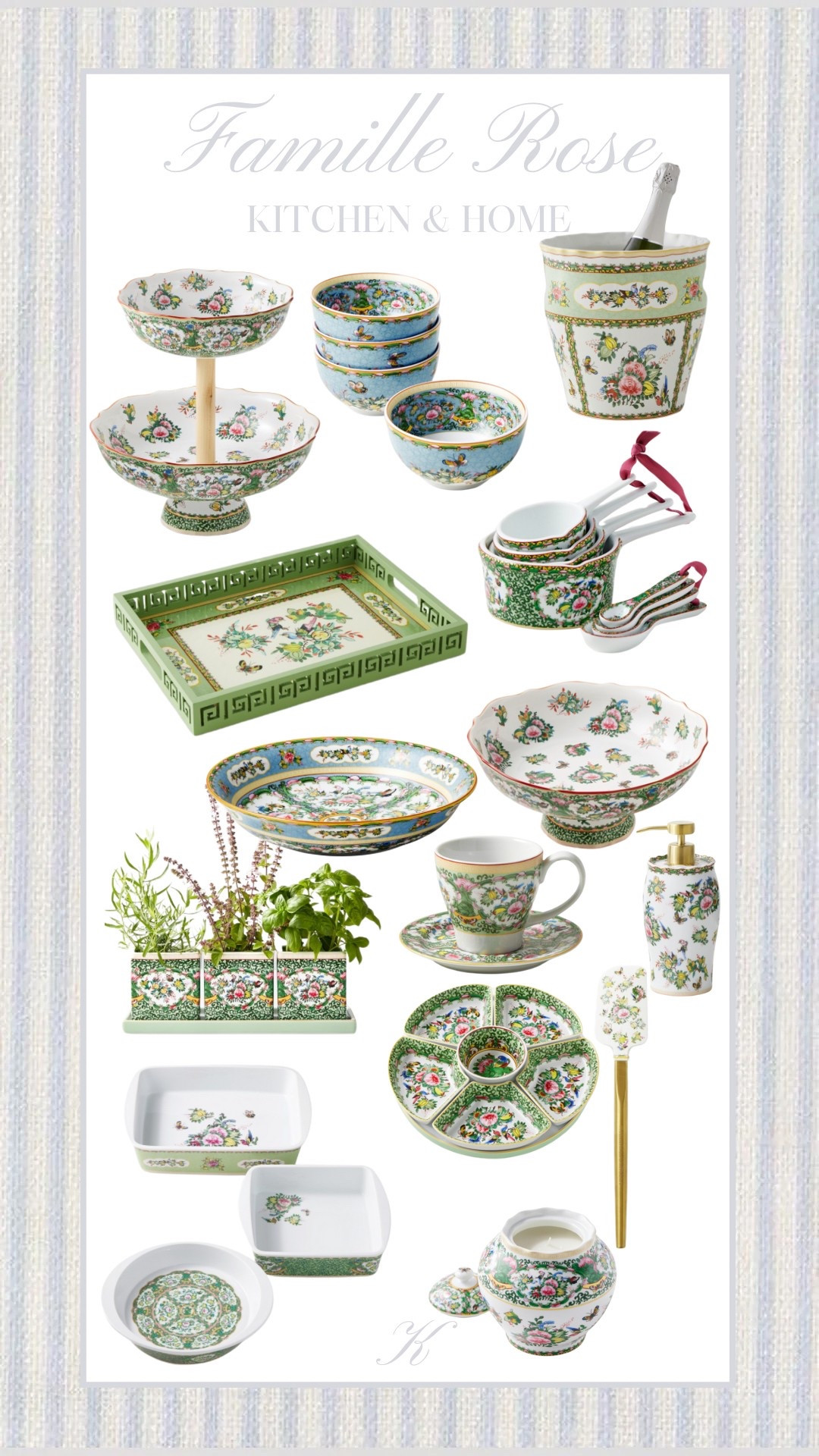 More of Famille Rose! I want it all! 

#LTKSeasonal #LTKHome