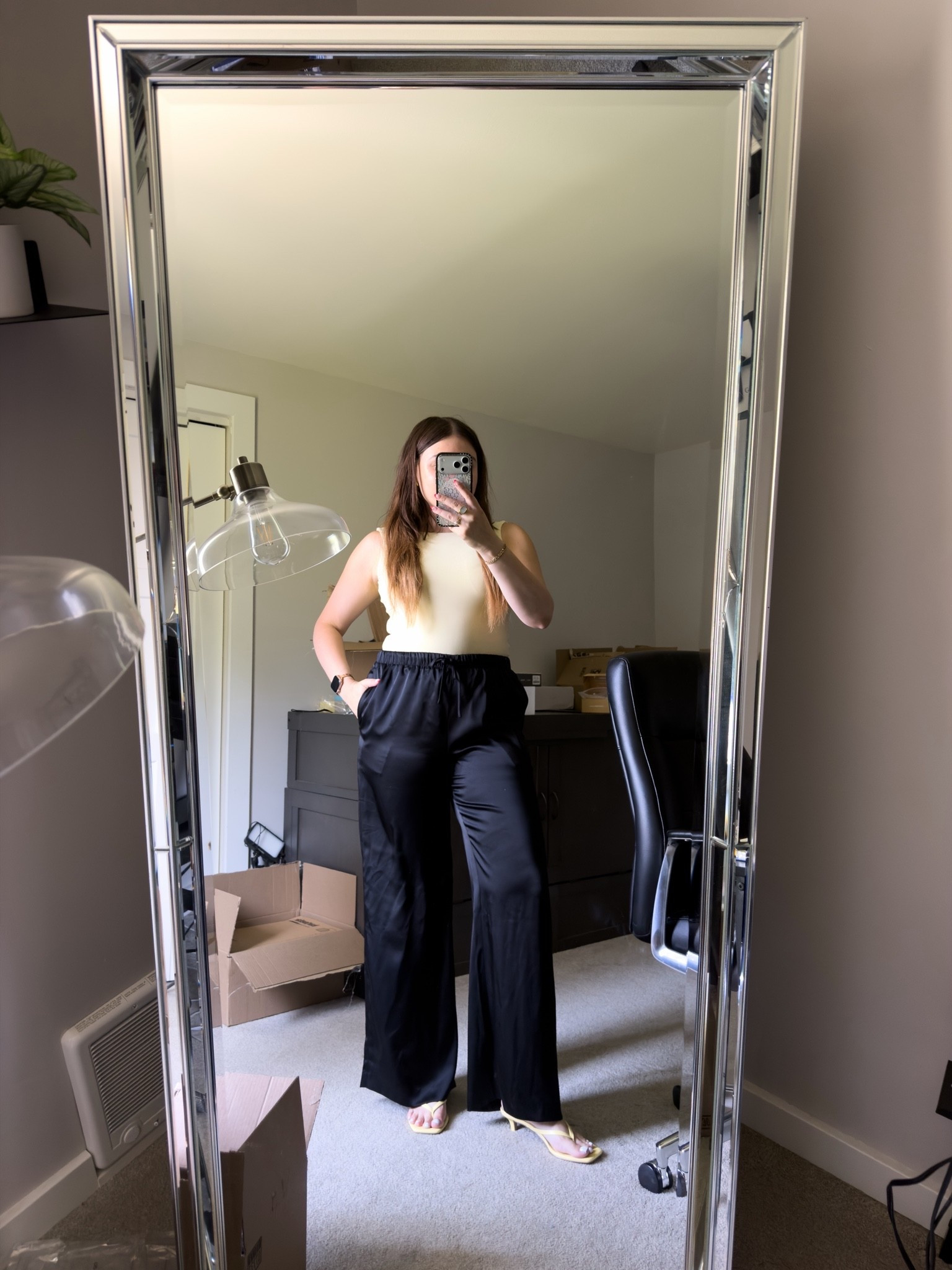 Had a big day of meetings! Connected with a few new clients and potential clients so dressed up to feel and look my best 💛

I’m wearing a M top, size L and long bottoms, size 9 sandals

#LTKootd #LTKMidsize #LTKWorkwear