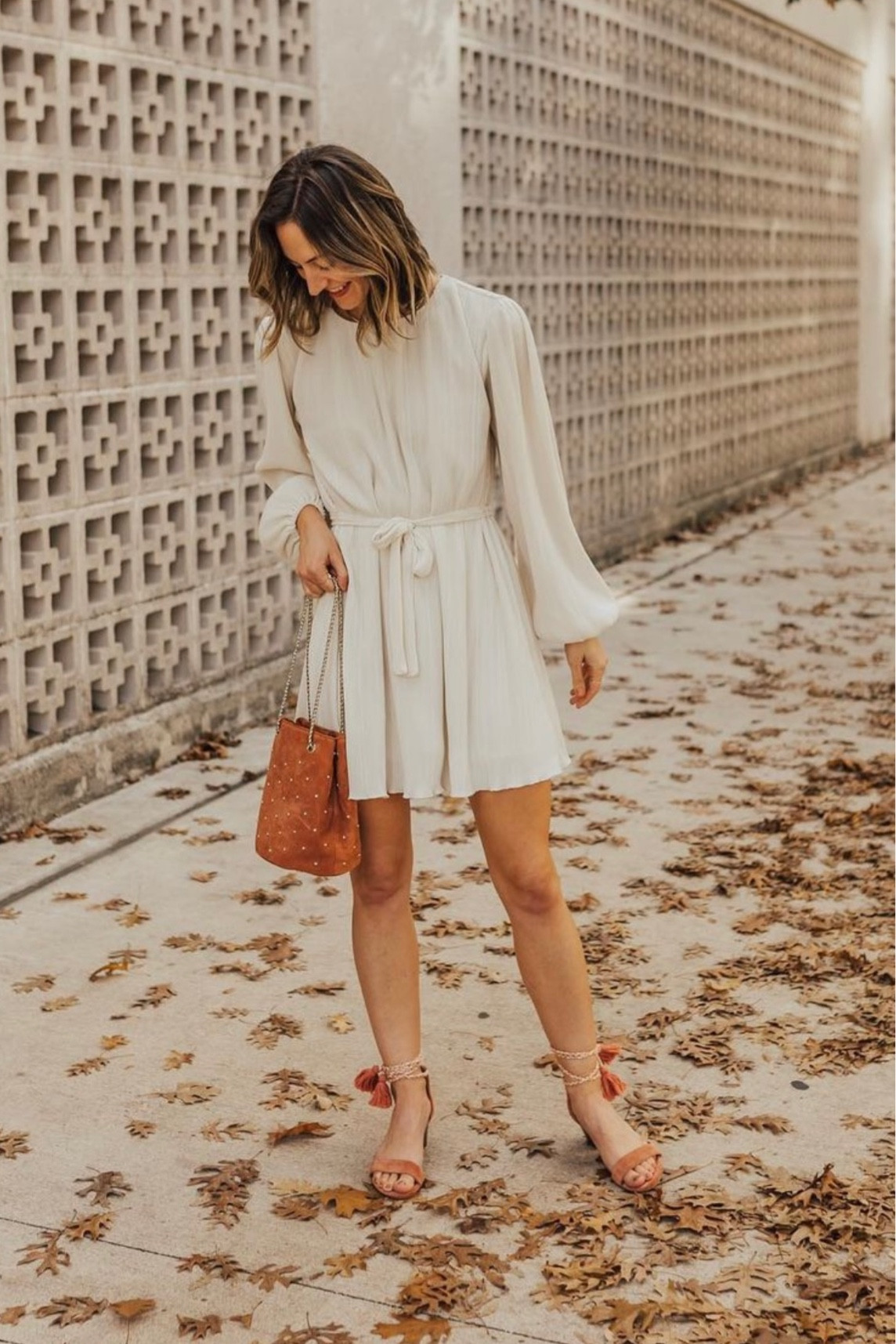 Holiday party outfit!✨ 25% off site wide at Abercrombie, making this dress a steal! Wearing XS. I just ordered it again in black for a rehearsal dinner this week (got a size small + tall with a 24wk bump). 

#LTKfindsunder100 #LTKHoliday #LTKCyberWeek