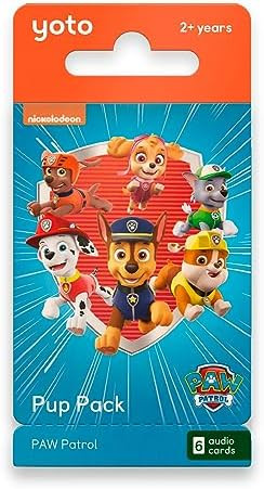 YOTO PAW Patrol: Pup Pack – 6 Kids Audio Cards for Use with Player & Mini All-in-1 Audio Device... | Amazon (US)