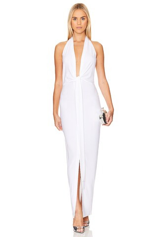 Tie Front Halter Gown
                    
                    Norma Kamali | Revolve Clothing (Global)