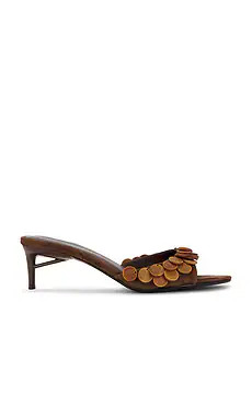 Jeffrey Campbell Cocoa Sandal in Espresso Suede Combo from Revolve.com | Revolve Clothing (Global)