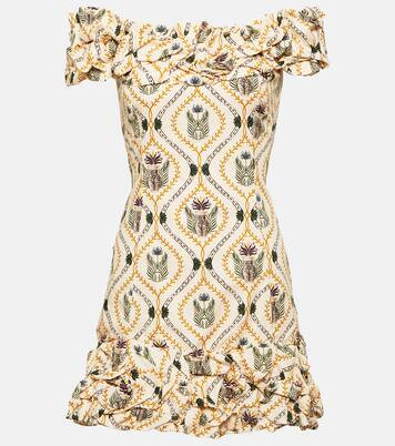 Jardín Jarrón printed poplin minidress | Mytheresa (US/CA)