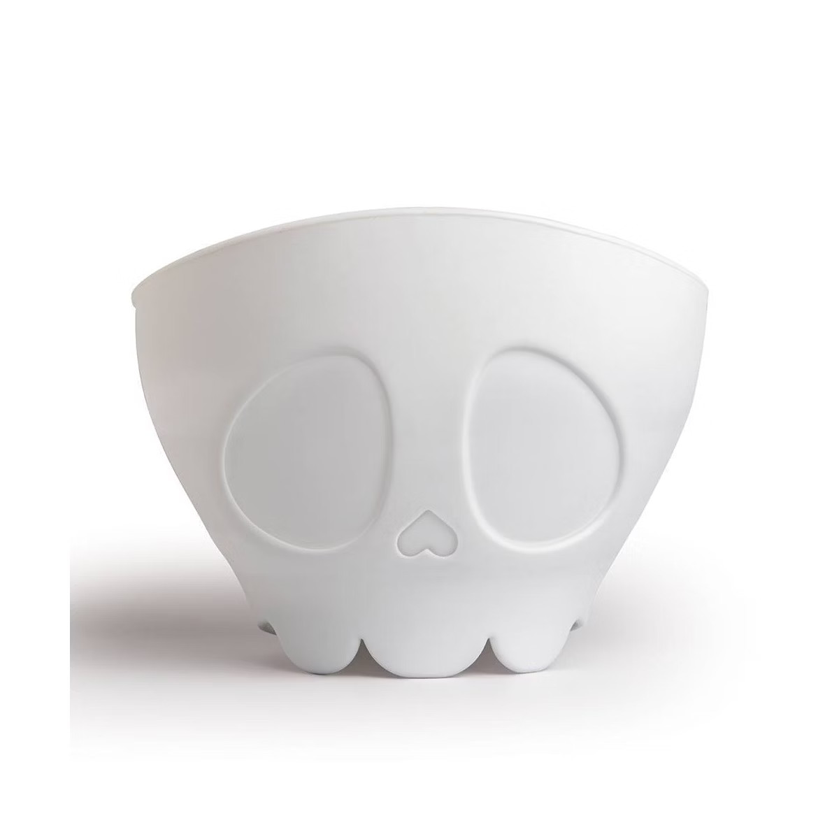 Ototo Scary Poppins Microwave Popcorn Popper Silicone Snack Bowl White | Target