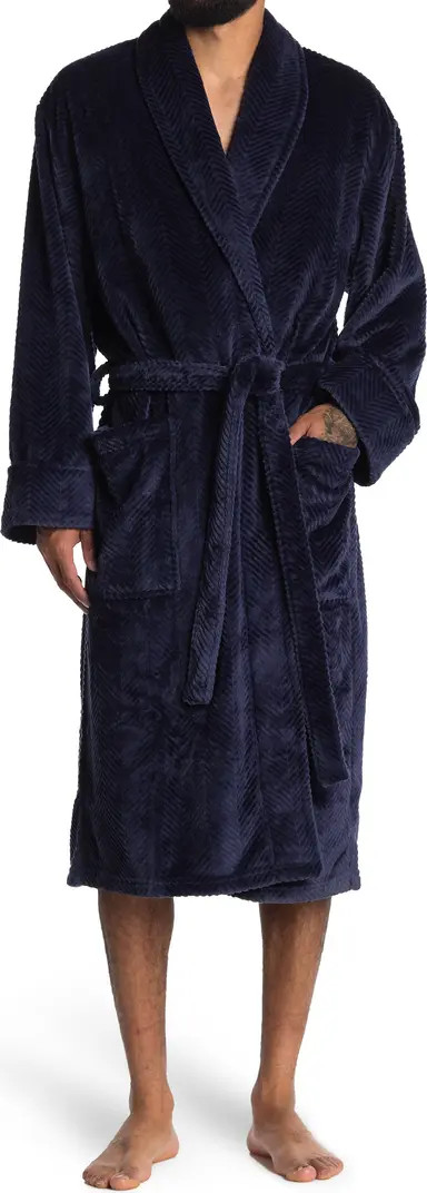 Plush Chevron Robe | Nordstrom Rack