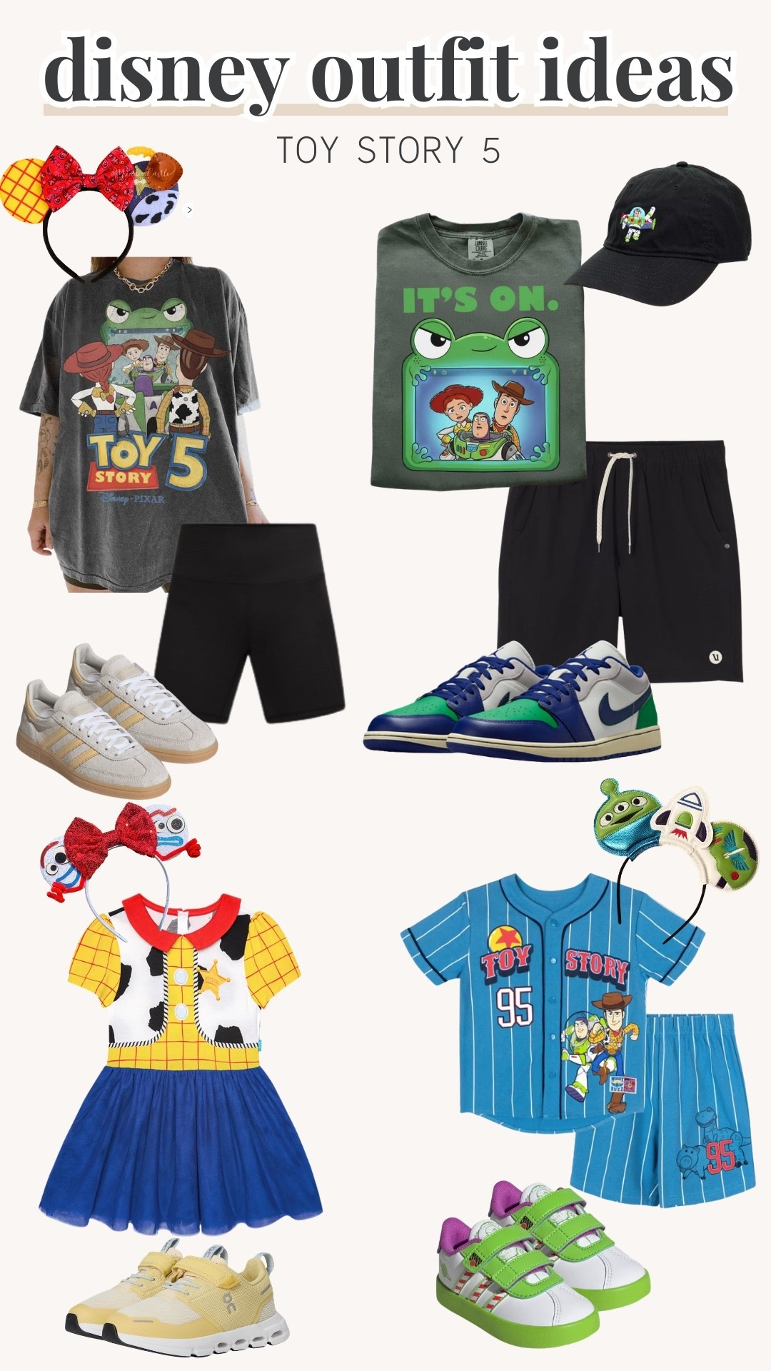 Toy Story family outfits, Toy Story 5 outfits, Toy Story Disney outfits, Toy Story family Disney outfits, Toy Story inspired outfits, Disney Toy Story outfits, Toy Story Disney bounding, Toy Story family costumes, Woody outfit, Jessie outfit, Buzz Lightyear outfit, Toy Story kids outfits, Toy Story mom outfit, Toy Story dad outfit, Disney family vacation outfits, Disney park family outfits, Pixar Toy Story outfits, Toy Story themed outfits, Disney family matching outfits, Toy Story birthday outfits 

#LTKTravel #LTKKids #LTKmomlife