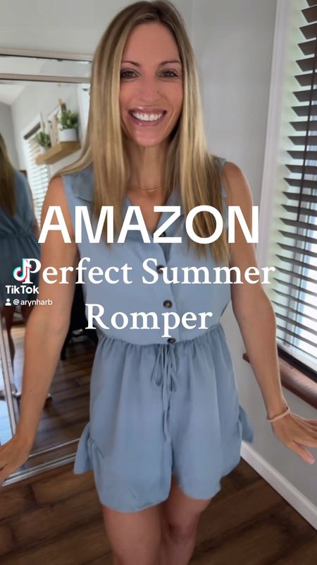 Amazon summer romper , amazon fashion, amazon outfits , vacation outfits , Memorial Day outfit , fourth of July outfit , cute fashion 

#LTKStyleTip #LTKSeasonal #LTKFindsUnder50