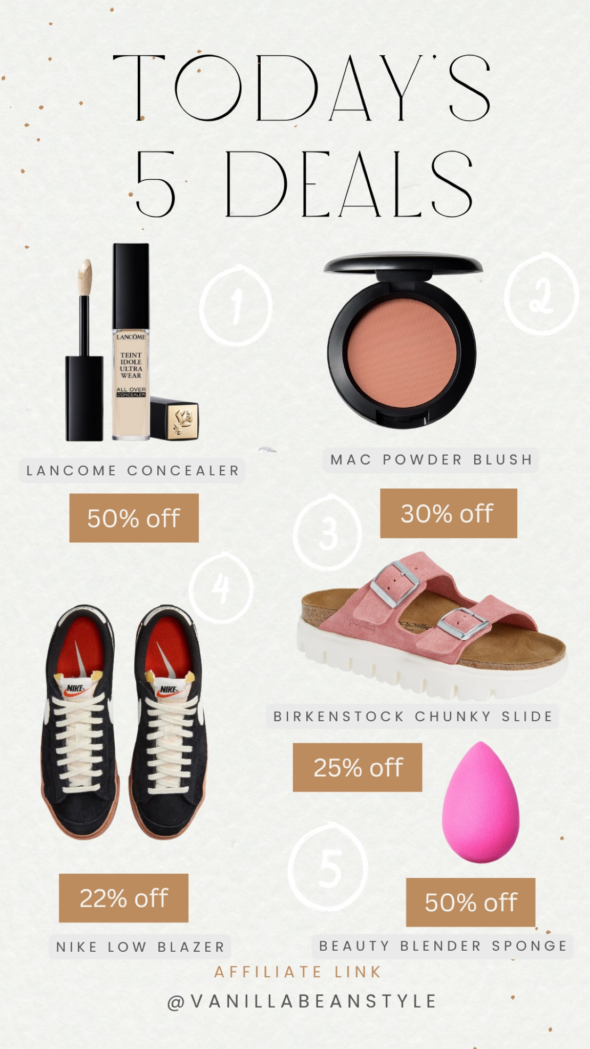 Today’s 5 Deals!

#LTKSaleAlert #LTKStyleTip #LTKShoeCrush