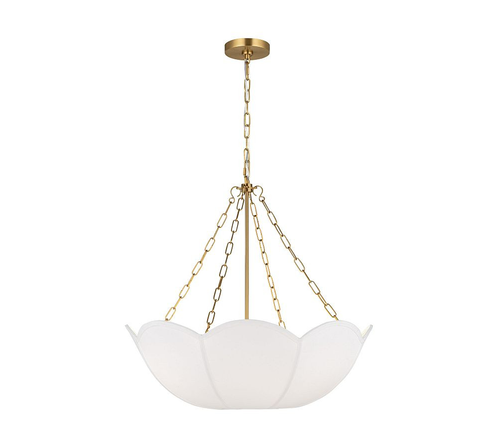 Rosy Round Chandelier (24" - 32") | Pottery Barn (US)