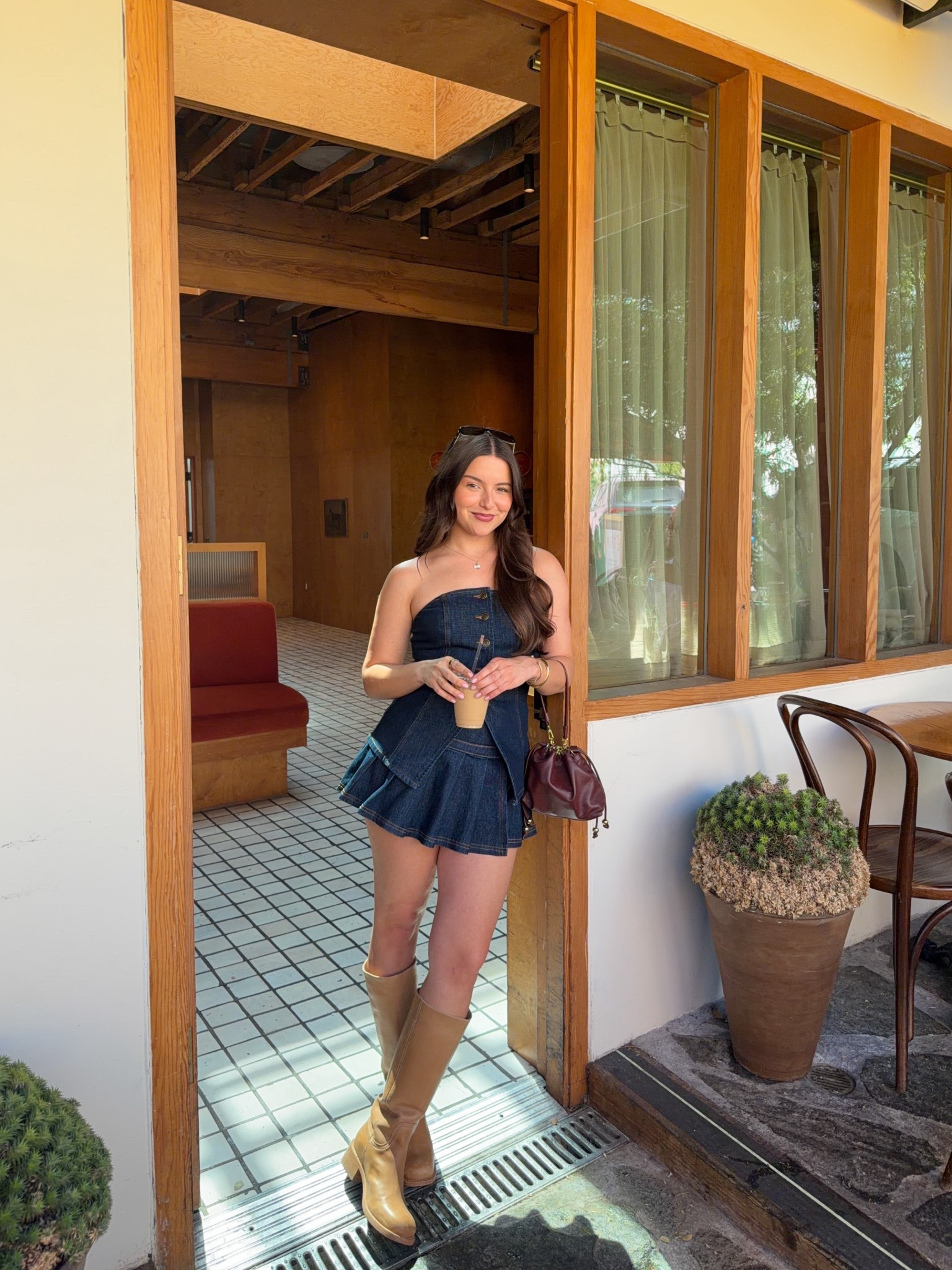 Spring is here and this denim set is giving me all of the Coachella desert and festival vibes 🎡✨🌵

#LTKootd #LTKFestival