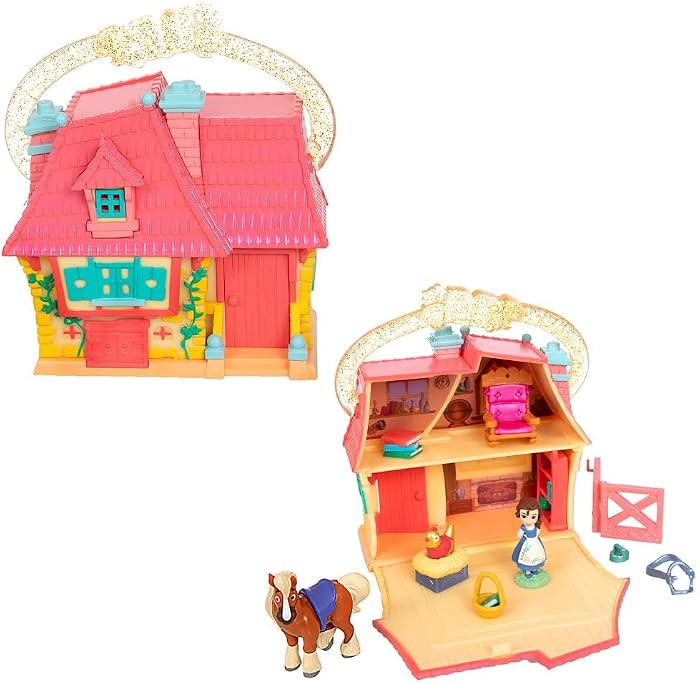 DISNEY STORE Official Princess Micro Toy Set \u2013 Beauty & the Beast \u2013 Set Includes Micro ... | Amazon (US)