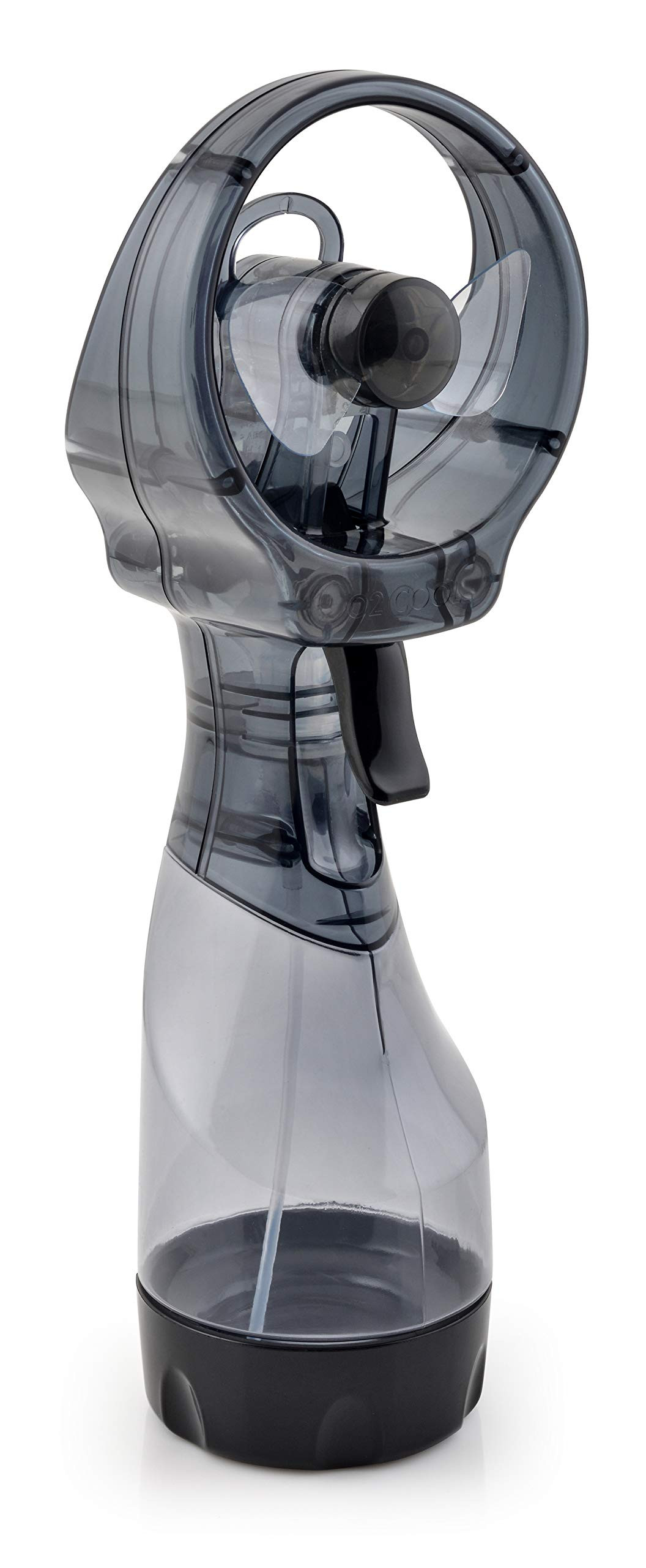 O2COOL Deluxe Handheld Battery Powered Water Misting Fan (Grey) | Amazon (US)