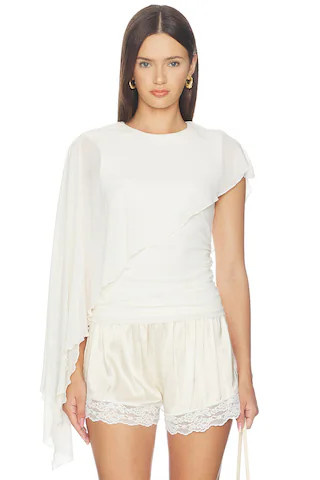 Elvira Cape Top
                    
                    MORE TO COME | Revolve Clothing (Global)